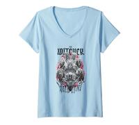 Mujer The Witcher The Wild Hunt Camiseta Cuello V