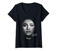 Mujer The Witcher Yennefer Face Camiseta Cuello V