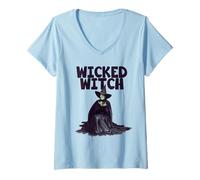 Mujer The Wizard of Oz Mother's Day Wicked Witch Camiseta Cuello V