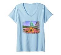 Mujer The Wizard of Oz We're Off To See The Wizard! Camiseta Cuello V