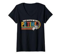 Mujer There's No Better Time Than P.E Time Physical Education Camiseta Cuello V