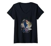Mujer Therian Cat Otra Vida Camiseta Cuello V