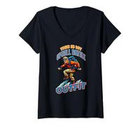 Mujer THIS IS MY UPHILL BATTLE OUTFIT Camiseta Cuello V