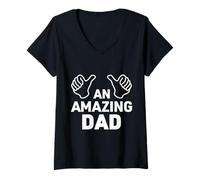 Mujer This is what an amazing Dad Looks Like Camiseta Cuello V