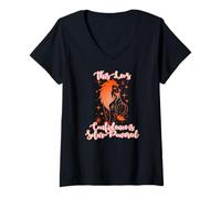 Mujer This Leo Confidence IS Solar-Powered Camiseta Cuello V