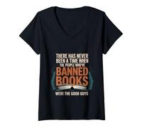 Mujer Those Who Ban Books were Never The Good Guys - Camiseta Cuello V