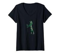 Mujer Thoth Dios Egipcio | Egipto Mitología Antigua Camiseta Cuello V