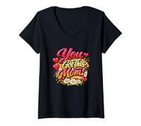 Mujer Tienes Esta mamá Camiseta Cuello V