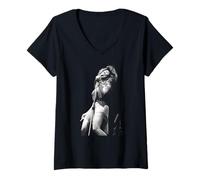 Mujer Tina Turner Live Extranjero Tour 1990 Camiseta Cuello V