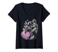 Mujer Tina Turner Triple Tina in Heart Dress Camiseta Cuello V