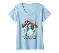 Mujer Tina Turner What You Get Is What You See Camiseta Cuello V