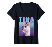 Mujer Tina Turner What's Love Got to Do with It? Camiseta Cuello V