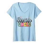 Mujer Tío rezador Cristiano Regalo Fe Religiosa Guerrero de la Camiseta Cuello V