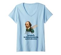 Mujer Titus Andronicus Pobre Inofensivo Mosca Bastante Zumbando Melodía Camiseta Cuello V