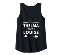 Mujer Toda Thelma necesita una Louise que coincida con sus mejores amigas Camiseta sin Mangas