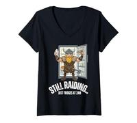 Mujer Todavía atacando Solo refrigeradores a Las 2 Am Camiseta Cuello V