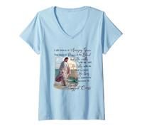 Mujer Todavía Creo en la Gracia Asombrosa de Que Hay Poder Camiseta Cuello V