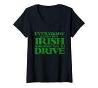 Mujer Todo el Mundo no Puede ser irlandés Camiseta Cuello V