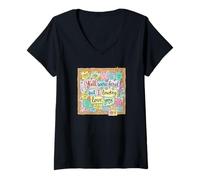 Mujer Todos ustedes fueron Salvajes Pero yo Lowkey Love You Notas Camiseta Cuello V