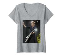 Mujer Tom Fletcher Mcfly Live All About You V Festival 2009 Camiseta Cuello V
