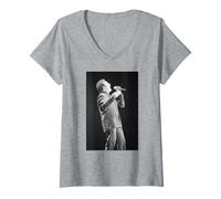 Mujer Tom Jones Live Reload Era en Cardiff 1998 Camiseta Cuello V