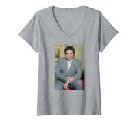 Mujer Tom Jones ¿Qué Hay de Nuevo Pussycat Singer en 1991 Camiseta Cuello V