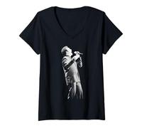 Mujer Tom Jones Reload Era En Vivo En Cardiff 1998 Camiseta Cuello V