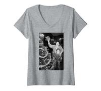 Mujer Tommy Cannon & Bobby Ball Comedia Duo Cañón Y Ball Show Camiseta Cuello V