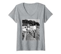 Mujer Tony Hadley Band Spandau Ballet True Era 1983 Camiseta Cuello V