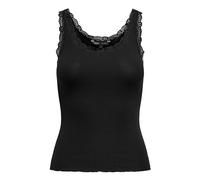 Mujer Top - Onlsara Sharai Lifew Tanque Excelente, Encaje, Acanalado, Redondo, B
