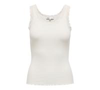 Mujer Top - Onlsara Sharai Lifew Tanque Excelente, Encaje, Acanalado, Redondo, B