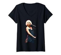 Mujer Tori Amos American Doll Posse Era en Vivo 2007 Camiseta Cuello V