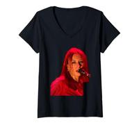 Mujer Tori Amos Strange Little Girls Era en Vivo Camiseta Cuello V