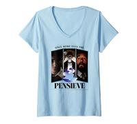 Mujer Torneo de los Tres Magos 2025 de Harry Potter Nuevo Diseño Camiseta Cuello V