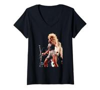 Mujer Tour de Despedida de Tina Turner París Camiseta Cuello V