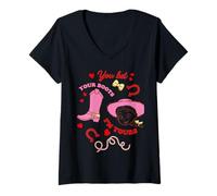 Mujer Toy Story Jessie I Love You Valentine Camiseta Cuello V