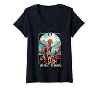 Mujer Trail Dog Trekker Always Off The Leash Camiseta Cuello V