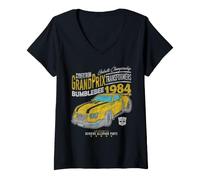 Mujer Transformers Bumblebee Grand Prix Camiseta Cuello V