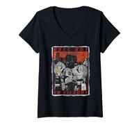 Mujer Transformers Optimus Prime Bumblebee Rollout to Victory Camiseta Cuello V