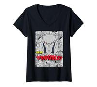 Mujer Transformers Trouble Camiseta Cuello V