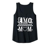 Mujer Trendy Apparel Mother's Day EMO Mom Alternative Stencil Font Camiseta sin Mangas