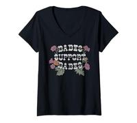 Mujer Trendy Apparel Women's History Month Babes Support Babes Camiseta Cuello V