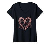 Mujer Tributo a No Love Like Mama's Heart Camiseta Cuello V