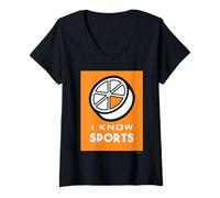 Mujer Trivial Pursuit I Know Sports Camiseta Cuello V