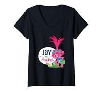 Mujer Trolls Joy In A Basket Camiseta Cuello V