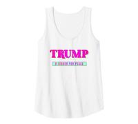 Mujer Trump Peace President Trump A Leader For Peace Camiseta sin Mangas