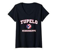 Mujer Tupelo Misisipi (Misisipi) Camiseta Cuello V