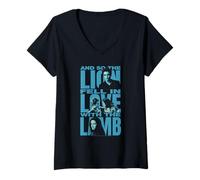 Mujer Twilight And So the Lion Fell in Love with the Lamb Movie Camiseta Cuello V