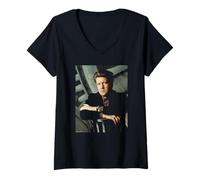 Mujer Twin Peaks David Lynch Mulholland Drive por Michael Grecco Camiseta Cuello V