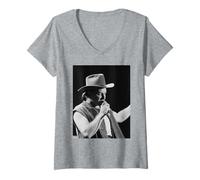 Mujer U2 Bono The Joshua Tree Tour, Cork, 1987 Camiseta Cuello V